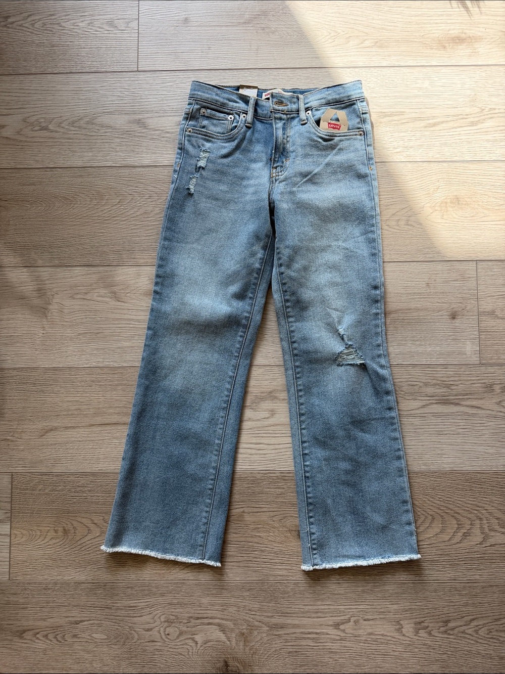 Levis kids Light Blue Wide Leg Jeans -
